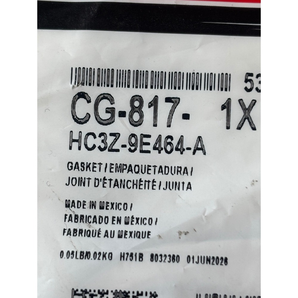 Ford Motorcraft CG-817 HC3Z-9E464-A EGR Valve Gasket Genuine OEM Part - Picture 2 of 3